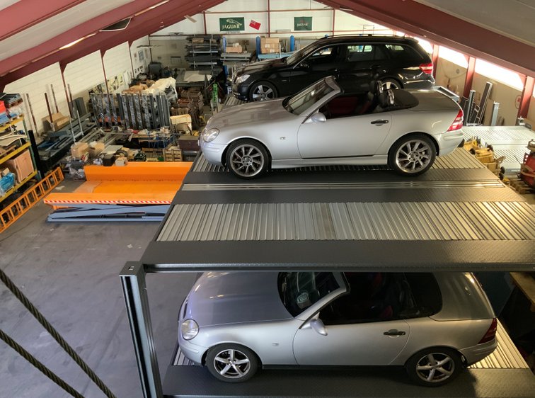 car lift installation