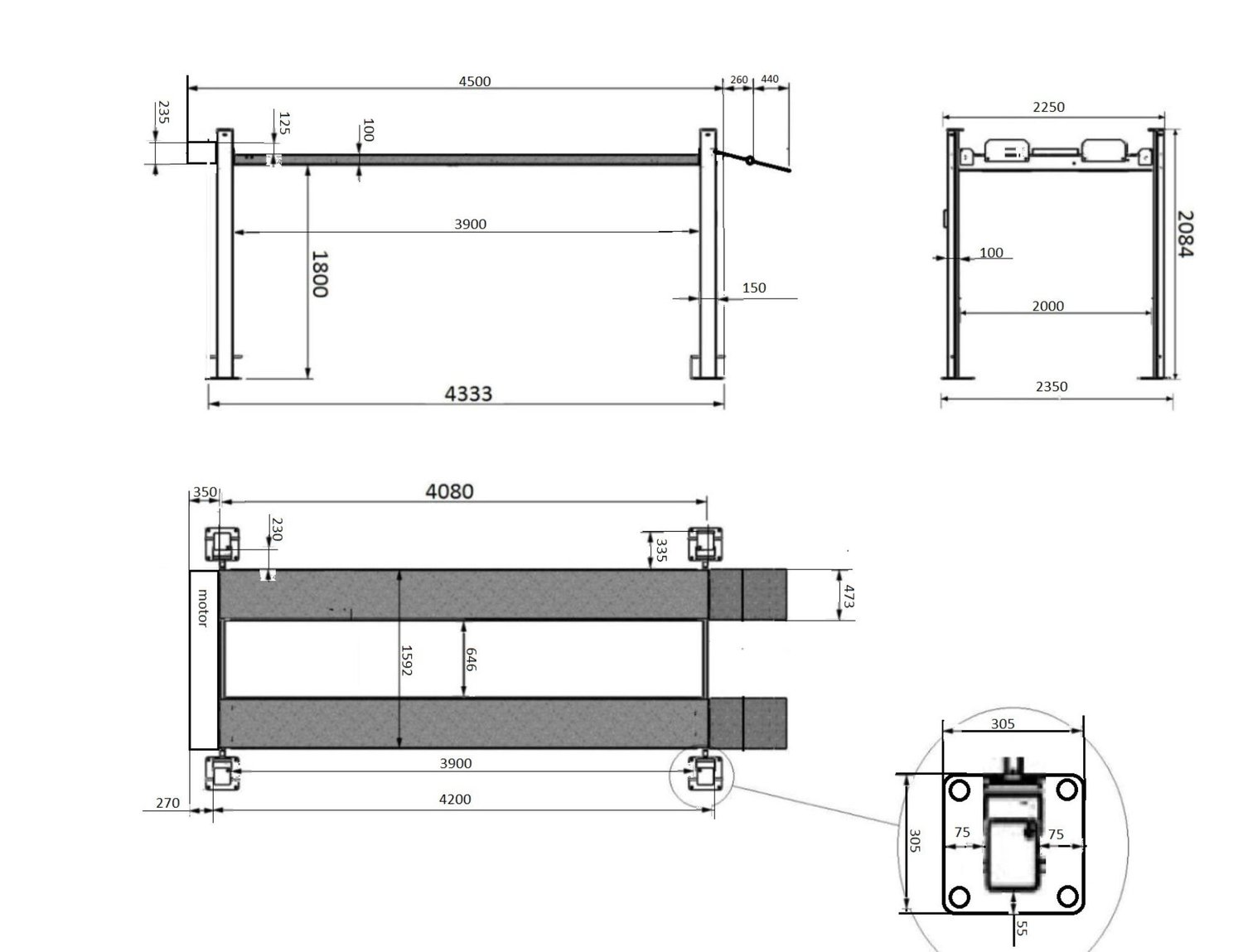 Afmetingen Smal Vehicle Lifts For Car Lifts Storage Lift Giant