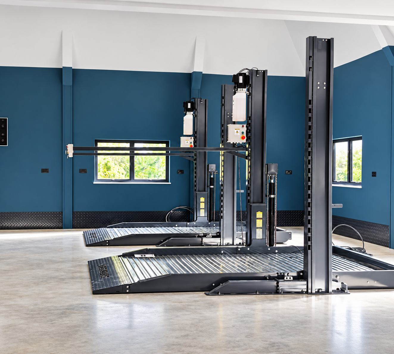 Two Post Car Lifts for Home & Commercial Garages