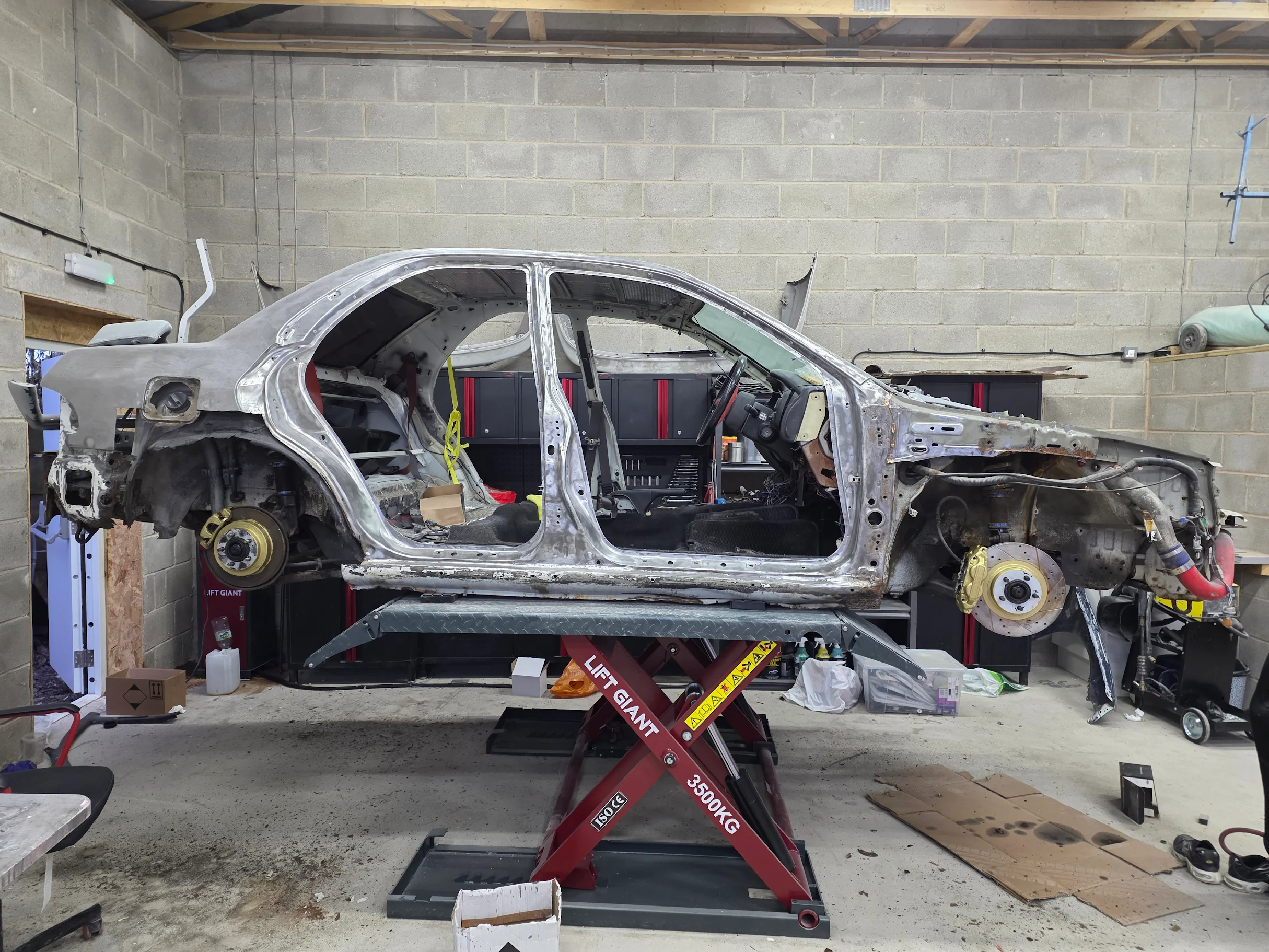 LGX35 Mid Rise Mobile Car Scissor Lift (3500kg)