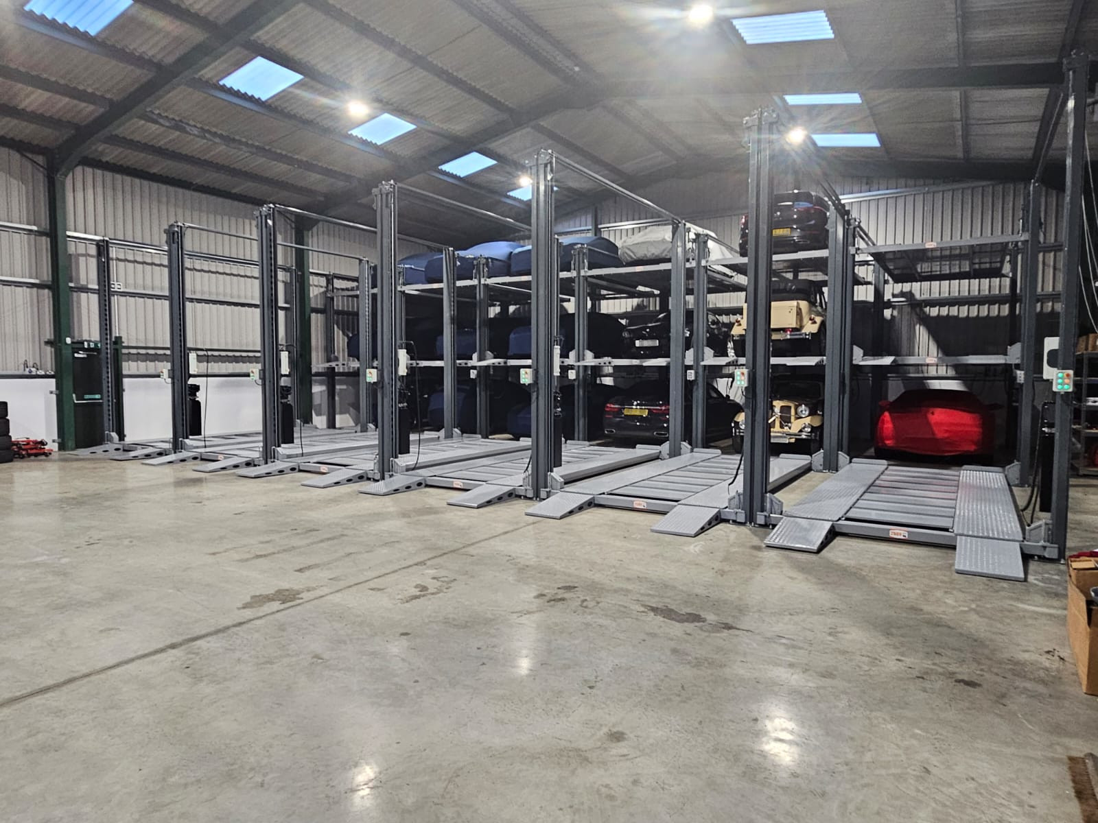 Triple Level Parking Lift – Stack Up to 3 Vehicles