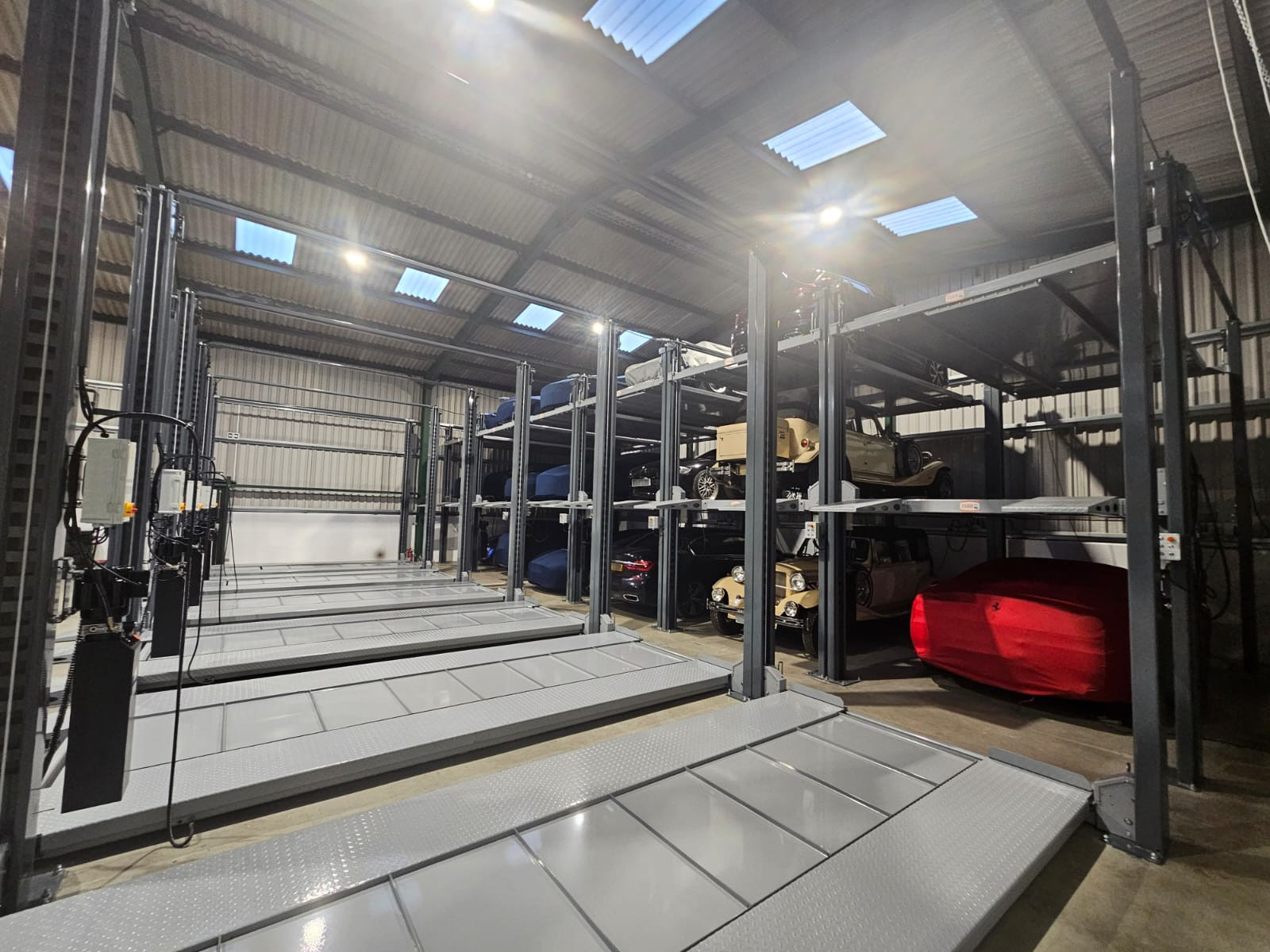 Triple Level Parking Lift – Stack Up to 3 Vehicles