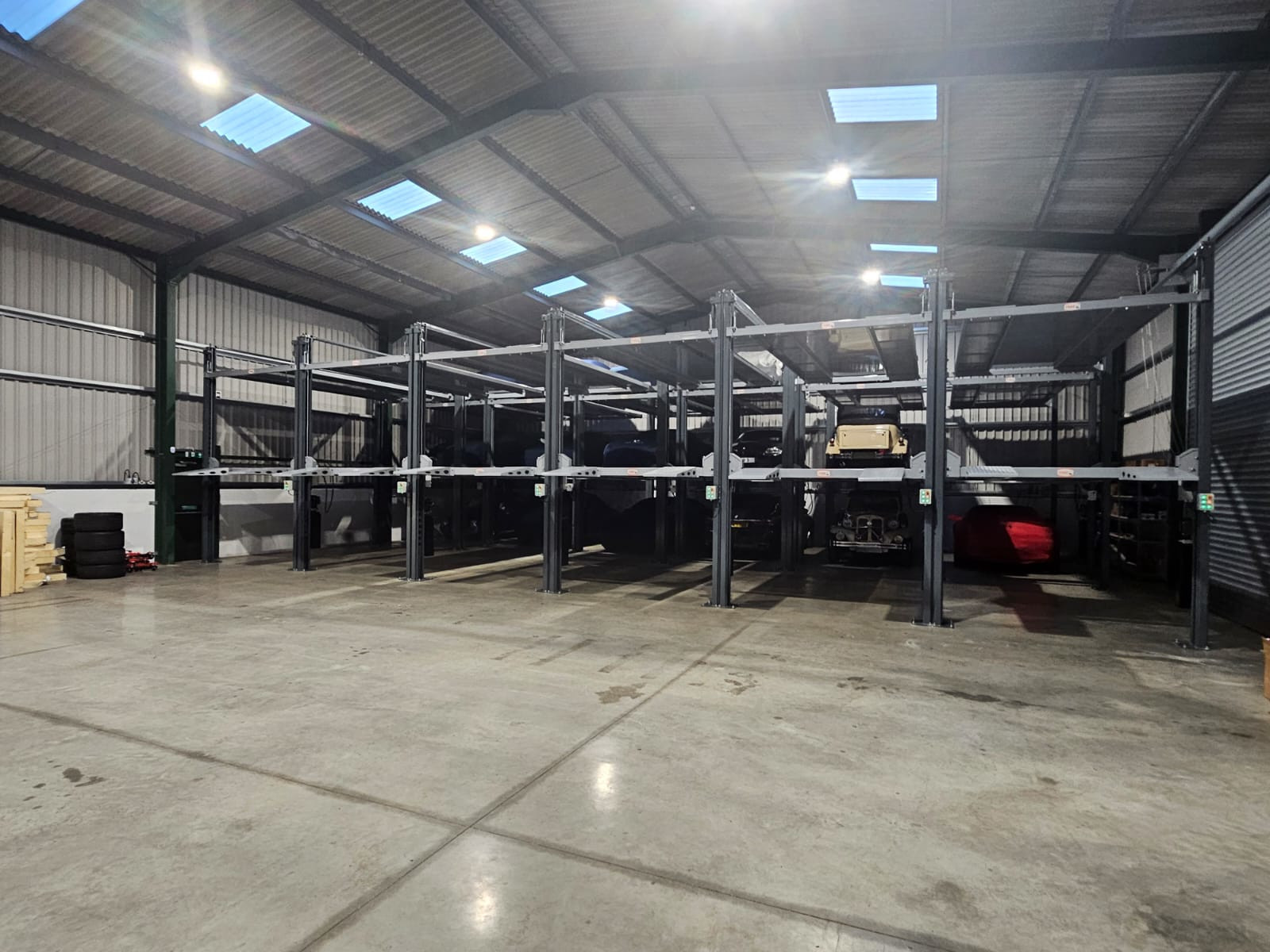 Triple Level Parking Lift – Stack Up to 3 Vehicles