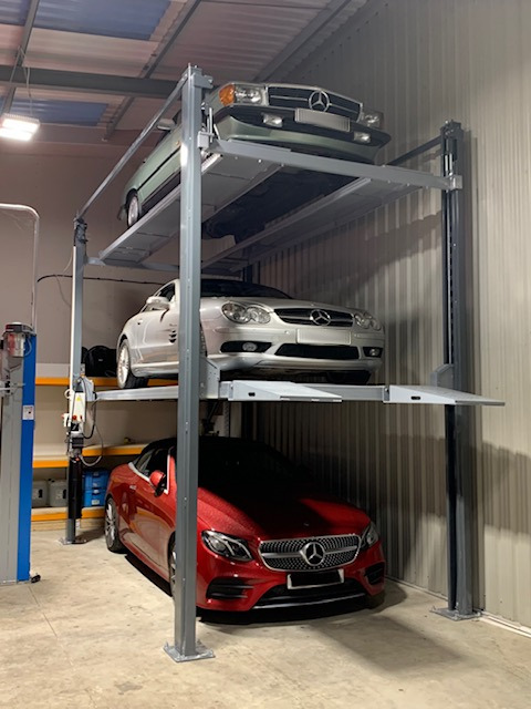 Triple Level Parking Lift