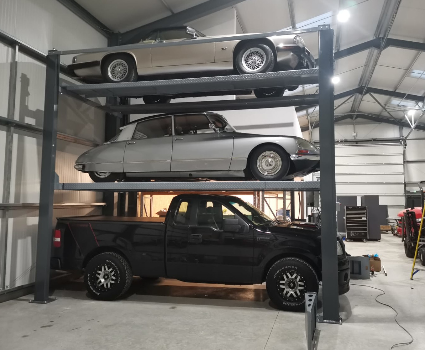 Triple Level Parking Lift