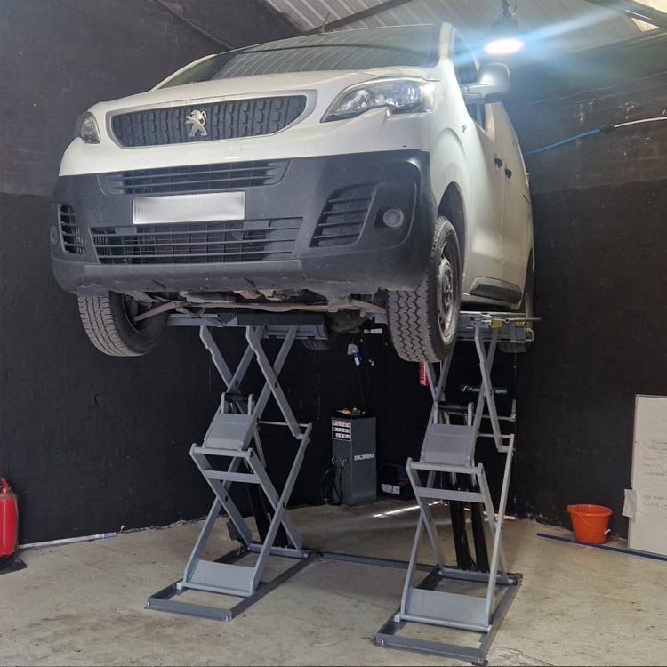 LGX40 High-Rise Double Scissor Lift – 4T Professional Vehicle Lift two post parking lift