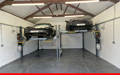 What Ceiling Height Do You Need for a 4-Post Parking Lift?