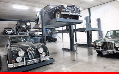 Why Lift Giant’s 2-Post Parking Lift Is Ideal for Classic Car Storage