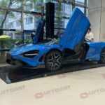 Single Post Parking Lift – 2,000kg Car Stacker