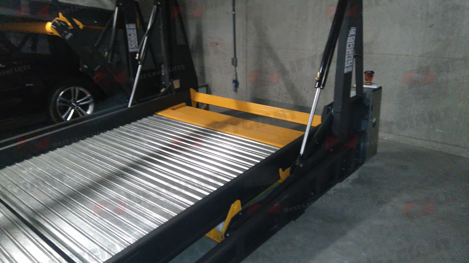 Tilting Two-Post Parking Lift